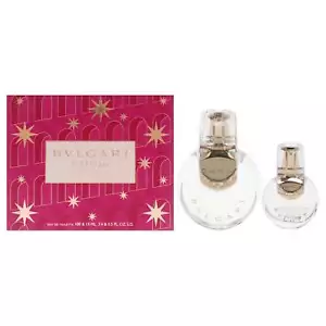 Omnia Crystalline by Bvlgari for Women - 2 Pc Gift Set 3.4oz EDT Spray, 0.5oz... - Picture 1 of 1