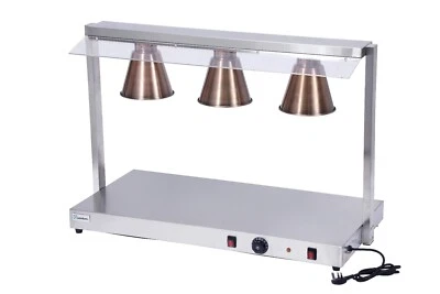 Quantum CE ® Heated Carvery Display Hot Plate Copper Gantry 1050mm wide KSL-CD3