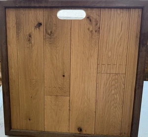 Handcrafted Reversible Wooden Serving Tray - Picture 1 of 2