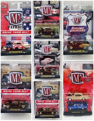 Máquinas M2 Chase Auto-thentics Dreams Detroit Muscle Auto Lift Patriot Tú eliges Foto 1 de 3