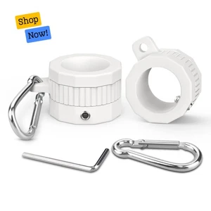 Anillos de poste de bandera giratorios 360° sin enredos - Juego de montaje giratorio para bandera exterior - Imagen 1 de 20