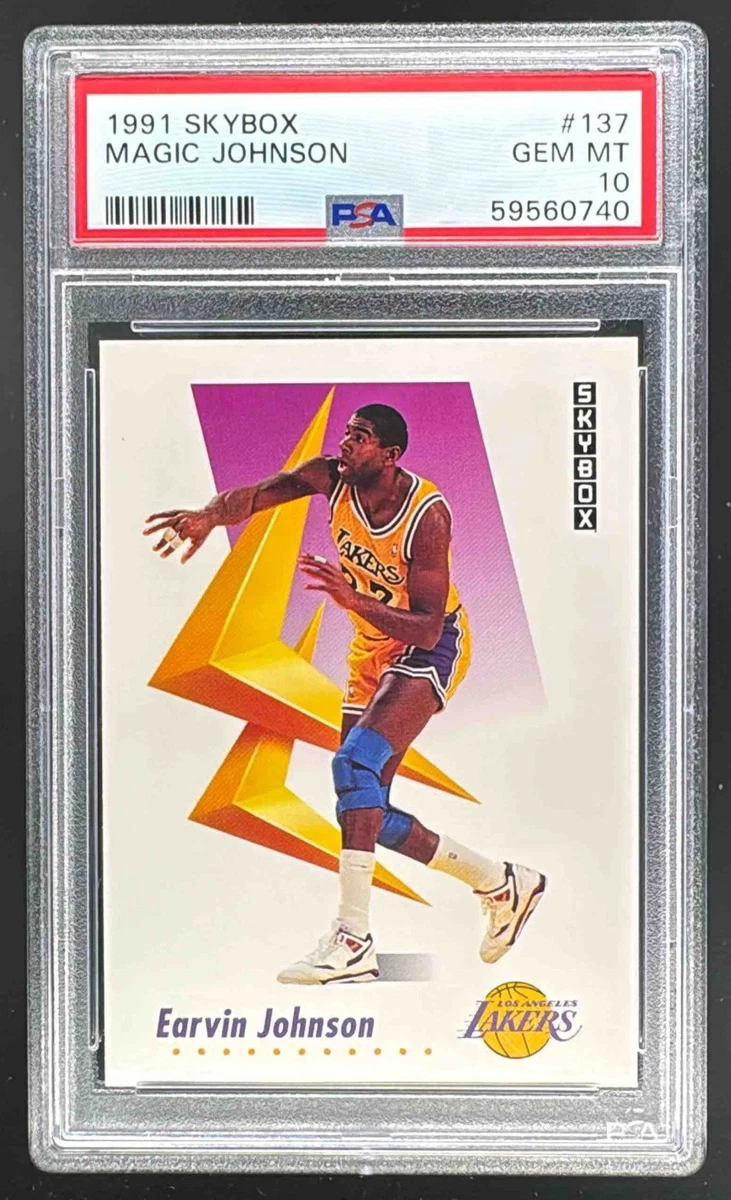 Magic Johnson Professional Sports Authenticator (PSA) Grade 10