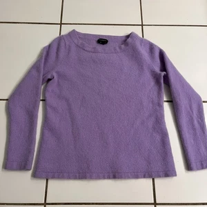 Talbots Pure Cashmere Sweater Women’s M Lavender Purple Long Sleeve Soft Knit - Picture 1 of 6