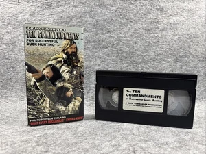 VTG VHS Duck Commanders Ten Commandments Successful Duck Hunting Phil Robertson - Foto 1 di 9