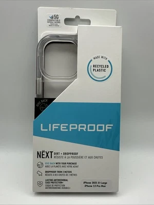 LifeProof NEXT Apple iPhone 13 Pro Max / 12 Pro Max Clear Purple Trim Case - New - Image 1 of 4