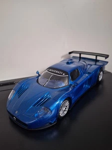 Motormax Blue Maserati Mc12 GT1 Diecast Model Car 1:24 Scale - Picture 1 of 9