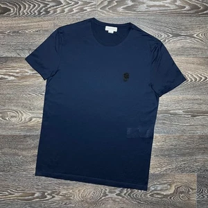 Camiseta ajustada ALEXANDER MCQUEEN Scull Patch Logo Algodón Jersey - Imagen 1 de 9