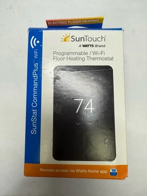 Termostato de calefacción por suelo radiante WiFi programable SunTouch SunStat CommandPlus Foto 1 de 3