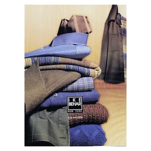 Ike Behar Mens Fashion Vintage Magazine Print Ad 2002 - Picture 1 of 1