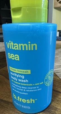 B.fresh Vitamin Sea - Jabón corporal purificador nutritivo, 16 fl oz. Foto 1 de 2