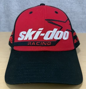 Gorra Ski-doo RACING X-Team SnapBack Rotax XPS Roja Negra Bordada - Imagen 1 de 6