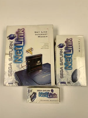 Sega Saturn Netlink Internet Modem Mouse & Keyboard Adapter New - See Details - Image 1 of 4