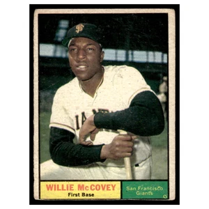 Willie McCovey #517 1961 Topps Trimmed Set Break San Francisco Giants Baseball - Bild 1 von 3