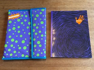 Vintage 1995 Nickelodeon Mappe mit Notizblock/Notizbuch - Bitte Beschreibung lesen. - Bild 1 von 24