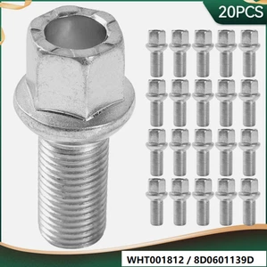 Wheel Bolts For VOLKSWAGEN GOLF Beetle BORA CADDY ARTEON JETTA T-ROC WHT001812 - Picture 1 of 5