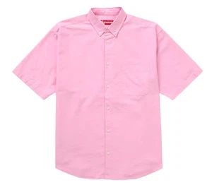 SS24 SUPREME LOOSE FIT OXFORD S/S SS BUTTON UP SHIRT SZ XXL - Picture 1 of 2
