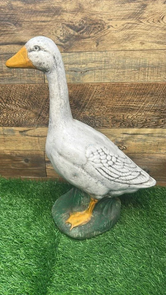 14" tall goose porch mold latex and fiberglass new mold concrete mold. - Image 1 of 3