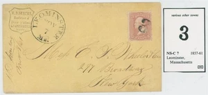 Mr Fancy Cancel 65 COVER ANNUNCIO ANNULLAMENTO FANTASIA S&E NS-C7 "3" BOTTONI OSSO LEMINSTER MA - Foto 1 di 3