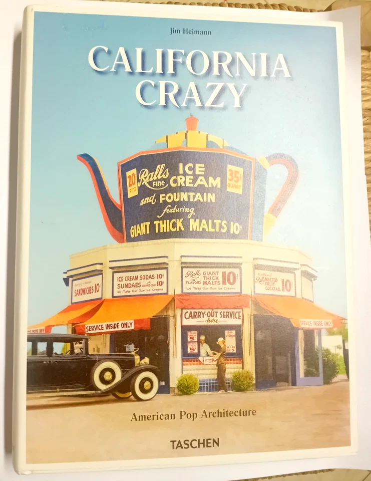 California Crazy Arquitectura Pop Americana Edición Inglés Heimann Arquitectura - Imagen 1 de 1