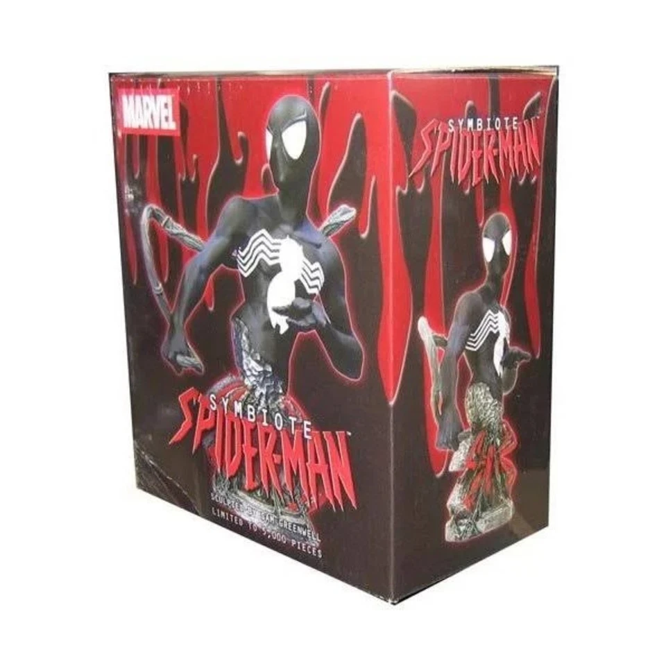 Figura Diamond Select simbionte busto de Spider-Man en muy buen estado+/casi nuevo Foto 1 de 1