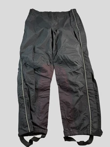 Harley Davidson Men's Riding Pants Black XXL Rainproof Elastic Waist Zip Legs - Picture 1 of 19