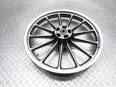 2007 Harley Sportster 883 XL883 R Front Wheel Rim 19x2.15 Straight True Video - Image 1 of 4