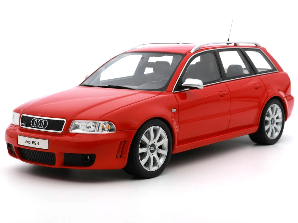 Audi A4 B5 Avant RS4 2000 Misano rosso modello di auto OT1026 Otto 1 18