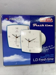 Axial exhaust Fan Quartz Clock - Picture 1 of 1