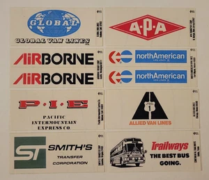 1977 CB TALK Complete STICKER CARD SET 8 Fleer NM/MT TRACTOR TRAILER TRUCK RIGS - Picture 1 of 4