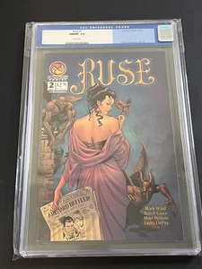 Ruse #2 ๐ CGC 9.8 ๐ Crossgen Graded Comic 1ยฐ censimento 2002 mostra solo 2 classificati - Foto 1 di 3