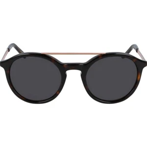 Diane Von Furstenberg Designer Sunglasses Round Dark Tortoise Danielle DVF853 - Picture 1 of 3