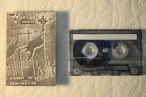 Hades - Agony Of Domination Brazil cassette minimal industrial synth pop TESTED - Foto 1 di 1