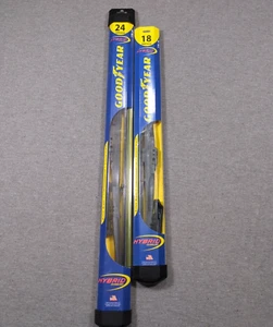 Goodyear Hybrid Wiper Blades 770-24 & 770-18. Windshield 24 & 18. 595mm & 460mm. - Picture 1 of 21