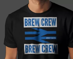 BREW CREW Away Days T-Shirt | Birmingham City Hooligan Blues Brum Zulu Warriors - Picture 1 of 13