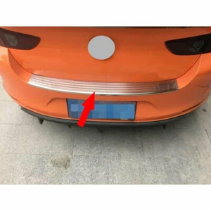Silver Rear Bumper Outer Guard Plate Cover Fit for Mazda 3 Sedan 2019-2023 2024 - Picture 1 of 8