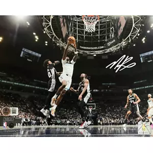 Naz Reid handsigniertes Minnesota Timberwolves 8x10 Foto Beckett signed - Bild 1 von 2