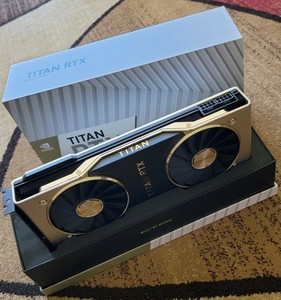 Nvidia Titan RTX 24gb Gold Edition
