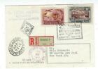 1950 Budapest Hungary Registry to New York, FDC, #870, #C68 Stamps