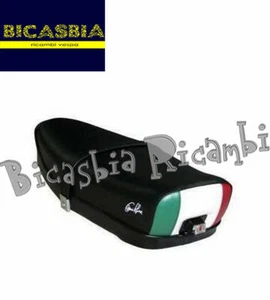12683 - Black Saddle with Flag with Lock Vespa 125 ET3 Primavera Special R - Picture 1 of 1