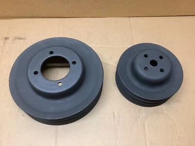 68 69 70 71 Oldsmobile Cutlass 442 W30 W31 poleas de motor aire acondicionado 399404 399405 Foto 1 de 4