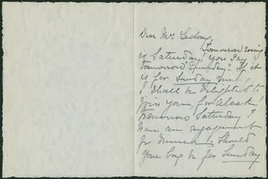 Katharine Carl SIGNED AUTOGRAPHED ALS Manuscript Letter Empress Dowager Painter - Picture 1 of 3