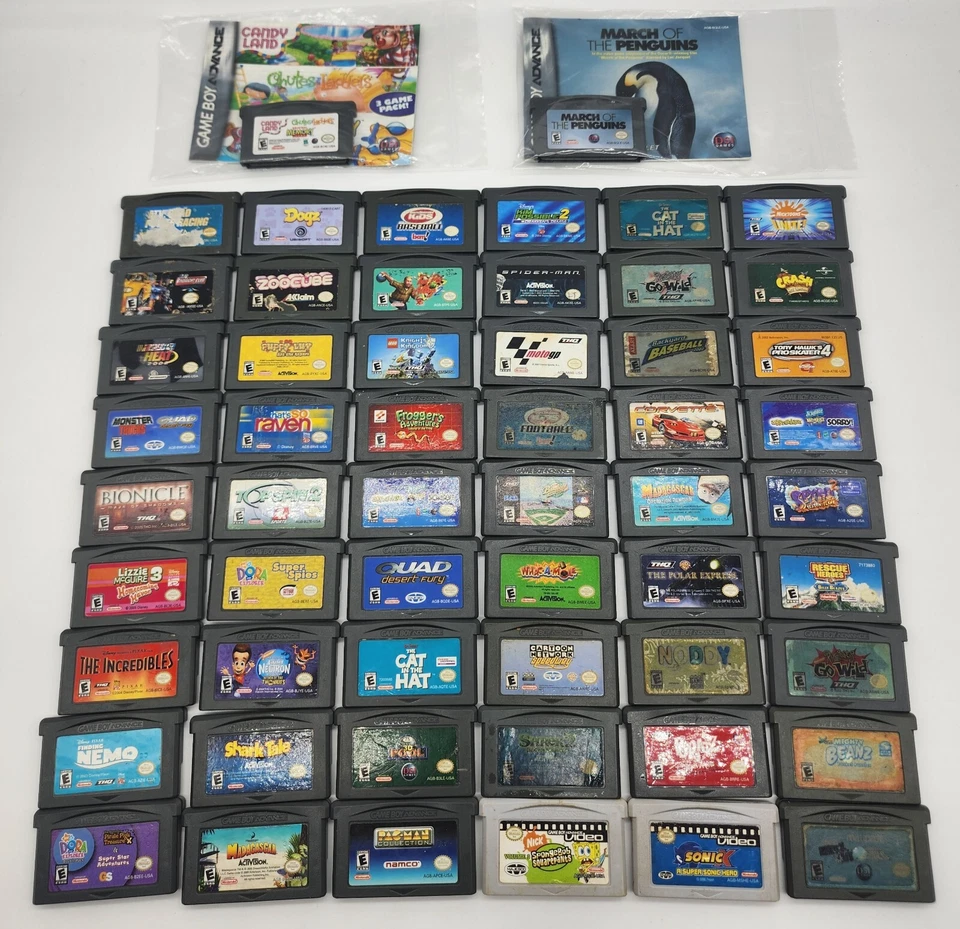 Gameboy Advance Games (GBA) - New & Used - Pick 'n' Choose - Buy 3 Get 1 Free! - Image 1 of 2
