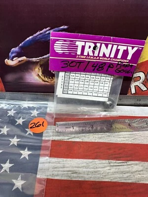 TRINITY 0230 PINION GEAR: 30T / 48P / W/SET SCREW 1pc. - Image 1 of 4