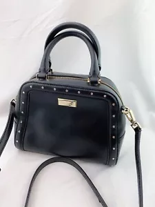 Nuova con etichette Kate Spade borchie Helena Street Small Rocki WKRU3558 nero/oro - Foto 1 di 3
