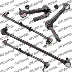 New Steering Kit Drag Link Front Tie Rod End Fits Chevrolet Astro, GMC Safari - Picture 1 of 2
