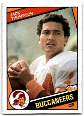1984 Topps Jack Thompson Tampa Bay Buccaneers #372 - Image 1 of 2