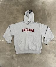 Rare Vintage Y2k Nike Indiana university Center Swoosh. Patched And Embroidered