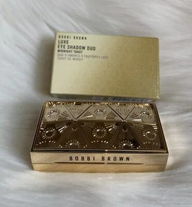 Bobbi Brown Luxe Eye Shadow Duo, Midnight Toast 0.05oz/1.5g NIB Limited Edition - Picture 1 of 4