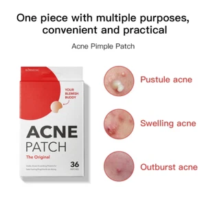 36 Patches/Box Hydrocolloid Acne Pimple Patch for Covering Zits and Blemishes, S - Picture 1 of 12