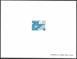 France Sc2101 The Four Elements, Air, Bird, Deluxe Proof - Picture 1 of 1